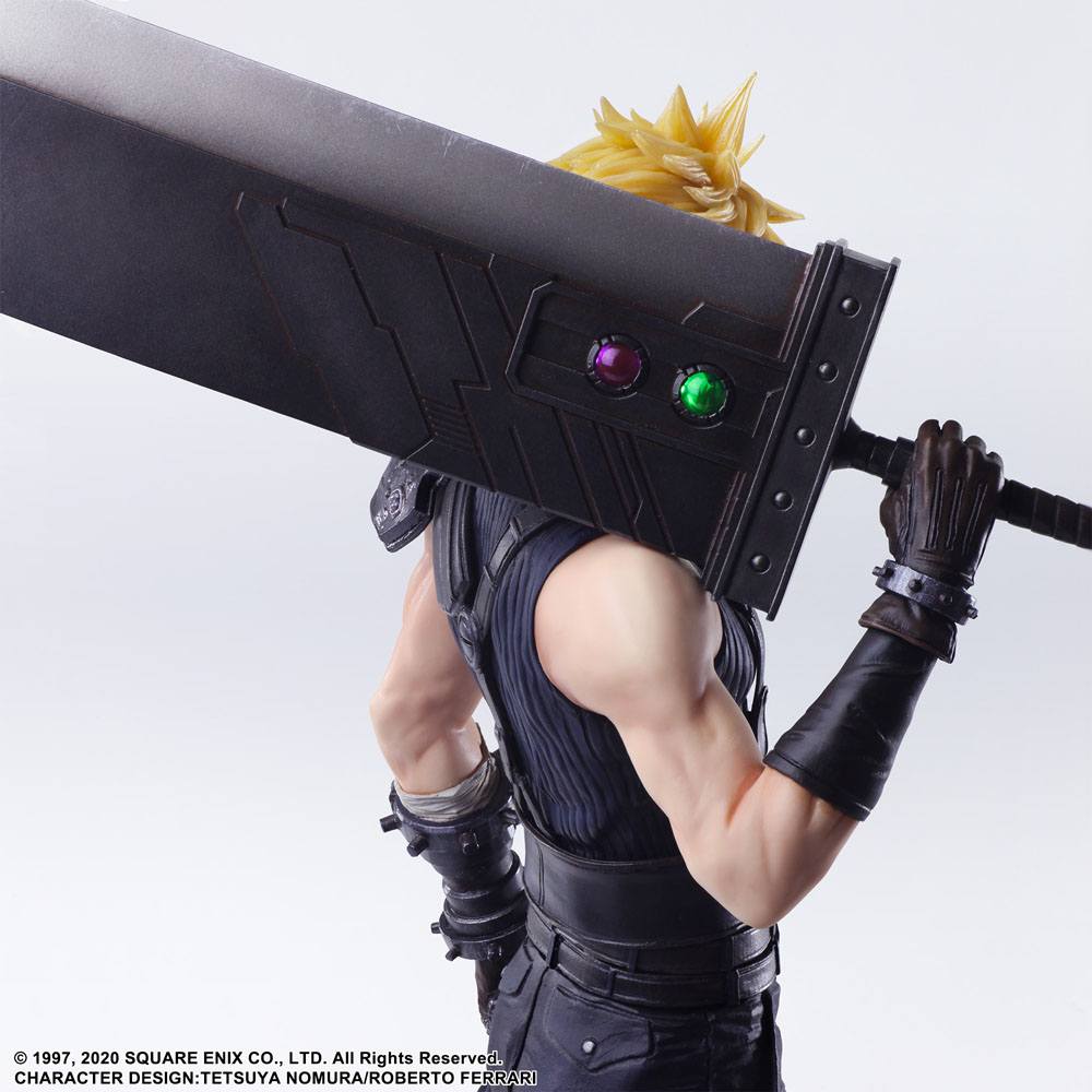 Final Fantasy VII Remake Static Arts Gallery Statue Cloud Strife 26 cm 4988601362559