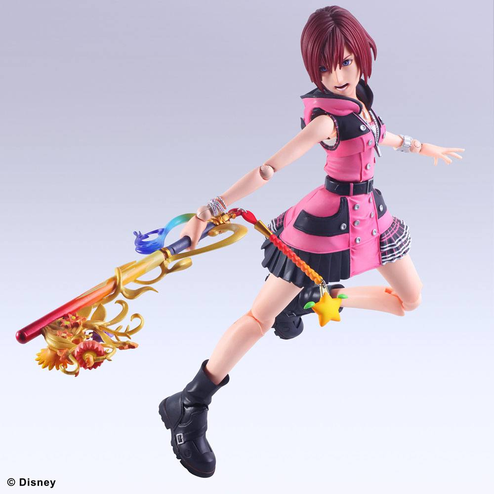 Kingdom Hearts III Play Arts Kai Action Figure Kairi 20 cm 4988601363785