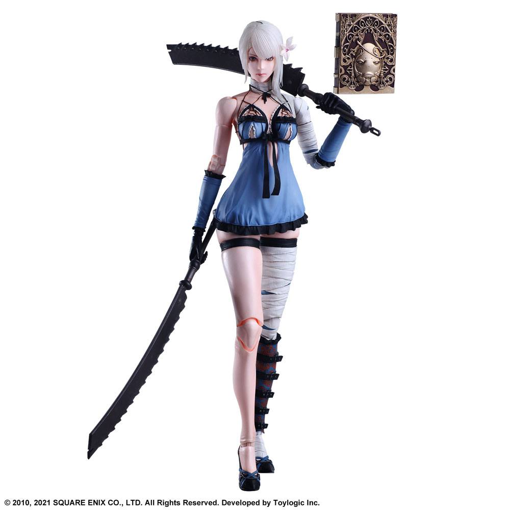 Nier Replicant ver.1.22474487139... Play Arts Kai Action Figure Kainé 26 cm 4988601363792