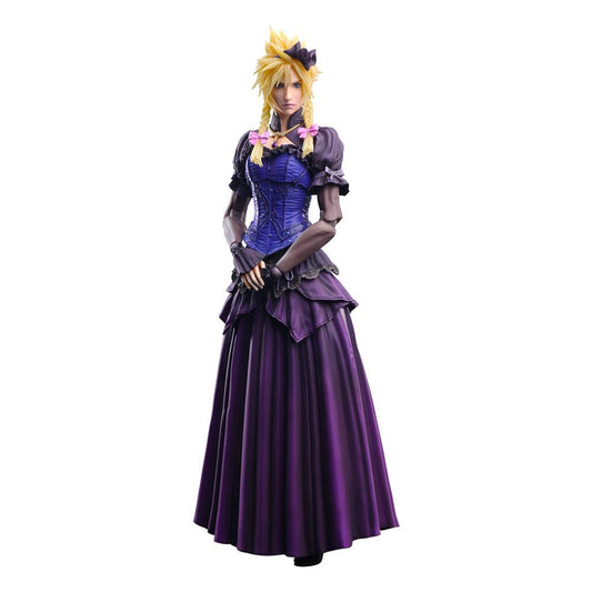 Final Fantasy VII Remake Play Arts Kai Action Figure Cloud Strife Dress Ver. 28 cm 4988601363808