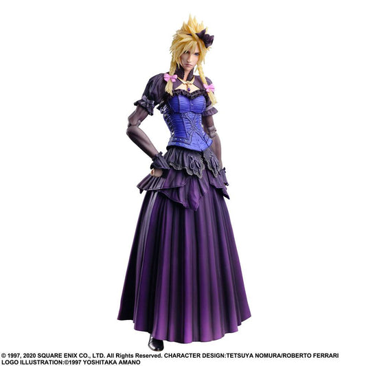 Final Fantasy VII Remake Play Arts Kai Action Figure Cloud Strife Dress Ver. 28 cm 4988601363808