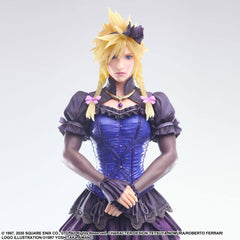 Final Fantasy VII Remake Static Arts Gallery Statue Cloud Strife Dress Ver. 28 cm 4988601363839