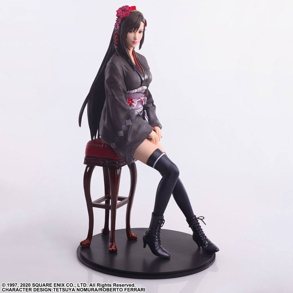 Final Fantasy VII Remake Static Arts Gallery Statue Tifa Lockhart Exotic Dress Ver. 23 cm 4988601367769