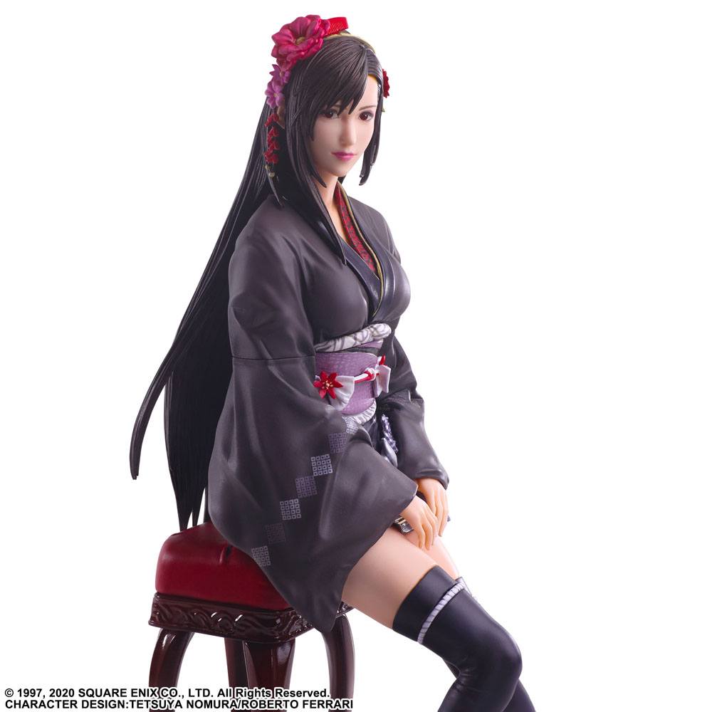 Final Fantasy VII Remake Static Arts Gallery Statue Tifa Lockhart Exotic Dress Ver. 23 cm 4988601367769