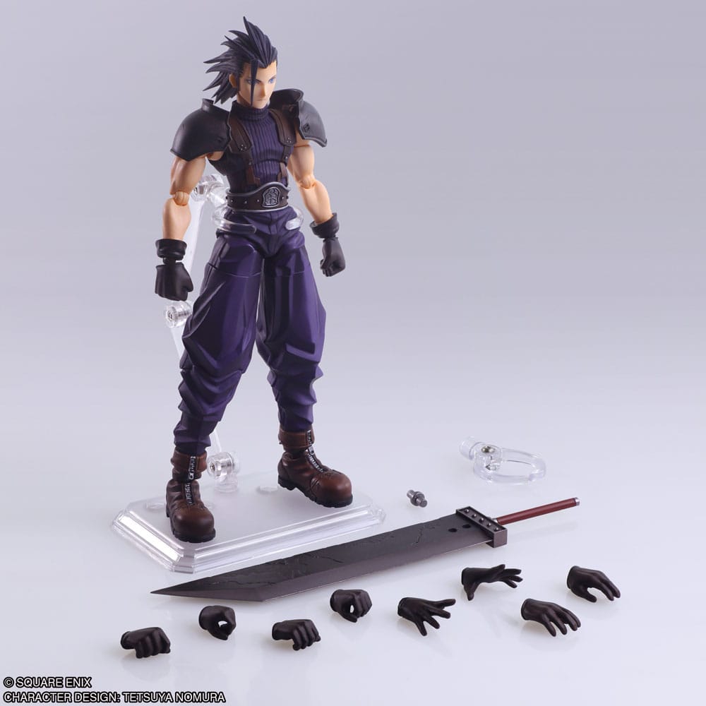 Final Fantasy VII Bring Arts Action Figure Zack Fair 16 cm 4988601378000