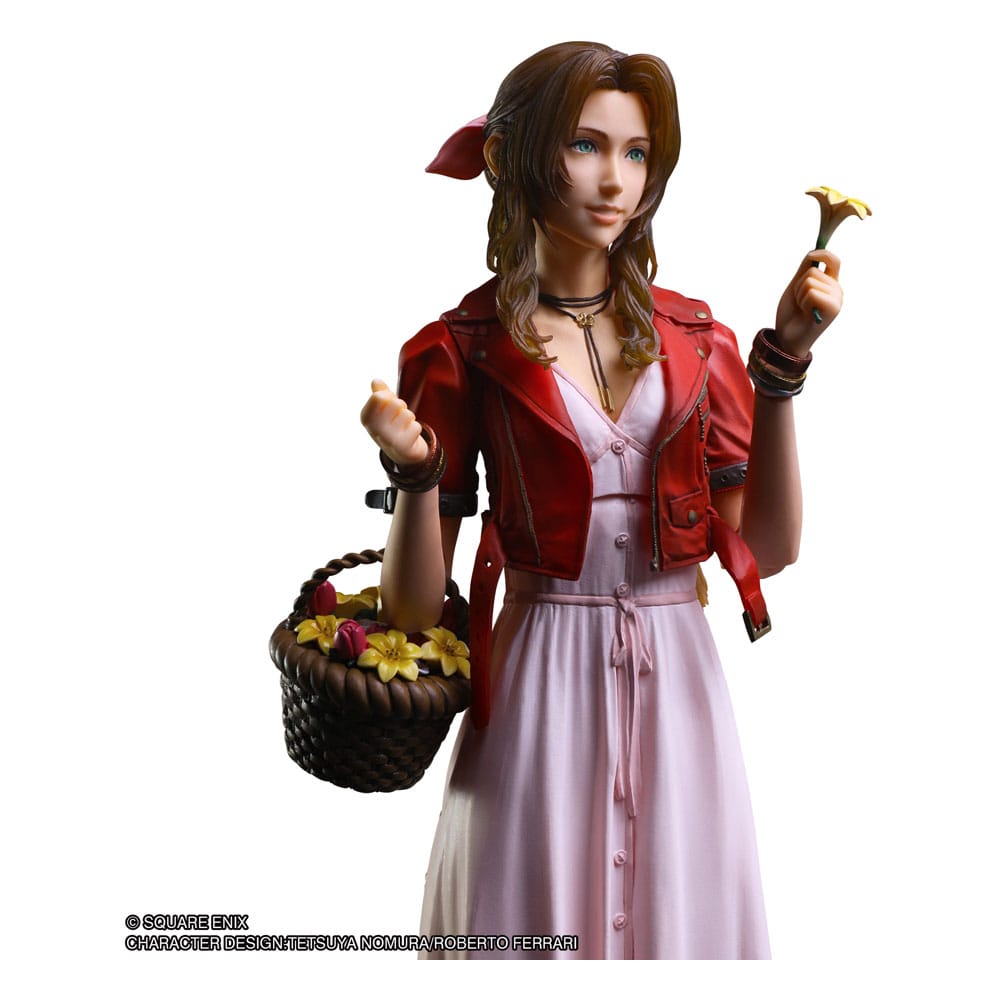 Final Fantasy VII Rebirth Play Kai Arts Action Figure Aerith Gainsborough 24 cm 4988601380515