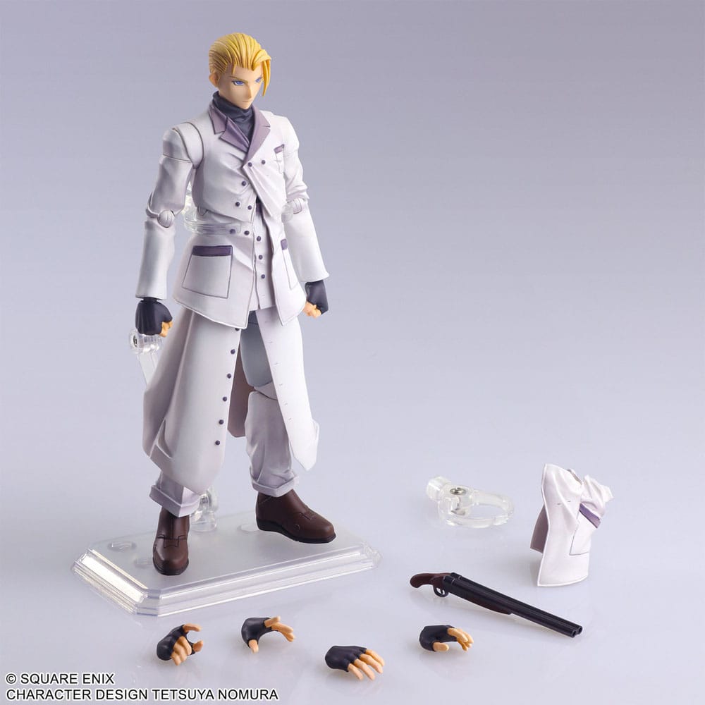 Final Fantasy VII Bring Arts Action Figure Rufus Shinra 15 cm 4988601375337