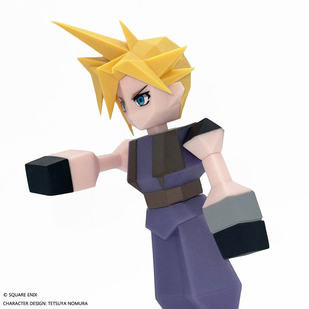 Final Fantasy VII Polygon Vinyl Figure Cloud Strife 15 cm 4988601387057