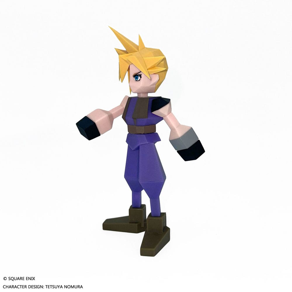 Final Fantasy VII Polygon Vinyl Figure Cloud Strife 15 cm 4988601387057