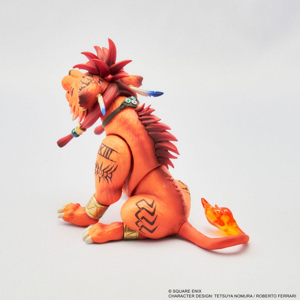 Final Fantasy VII Rebirth Adorable Arts Statue Red XIII 11 cm 4988601387323