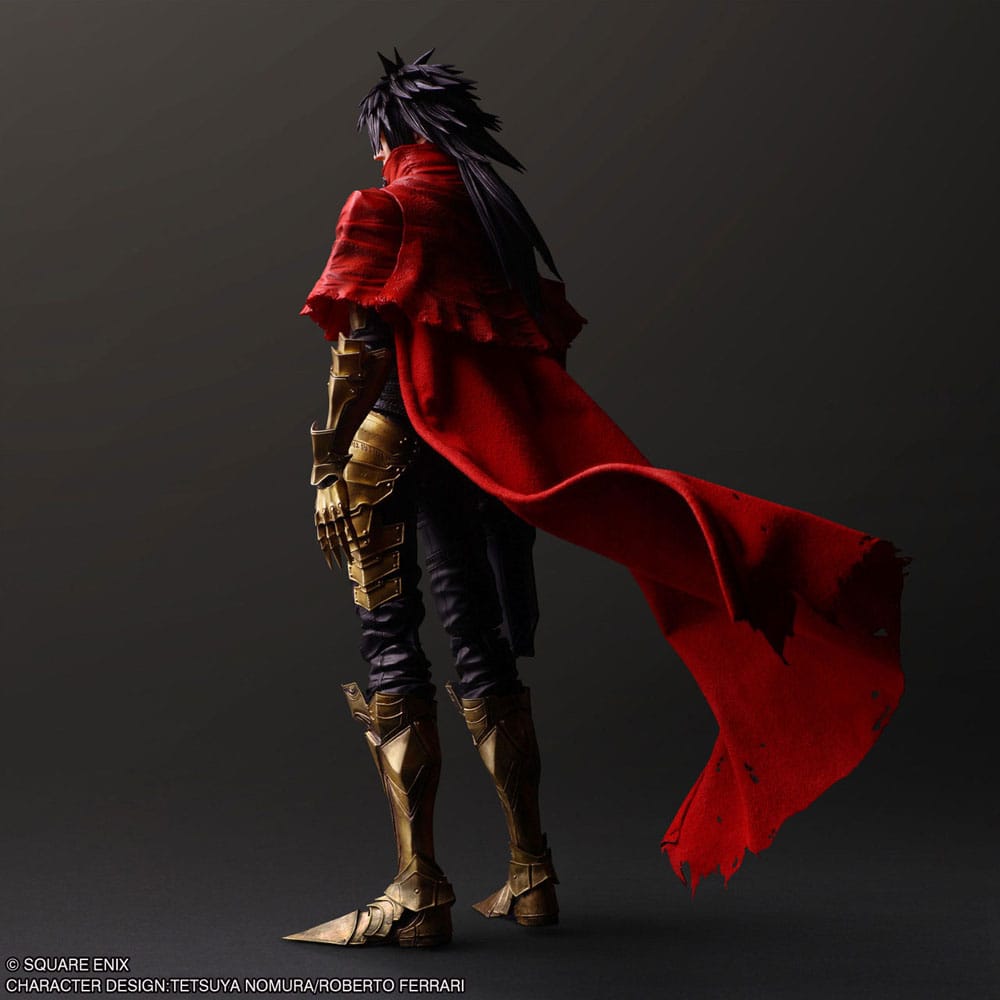 Final Fantasy VII Rebirth Play Arts Kai Action Figure Vincent Valentine 28 cm 4988601377706