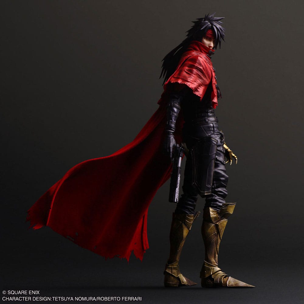 Final Fantasy VII Rebirth Play Arts Kai Action Figure Vincent Valentine 28 cm 4988601377706