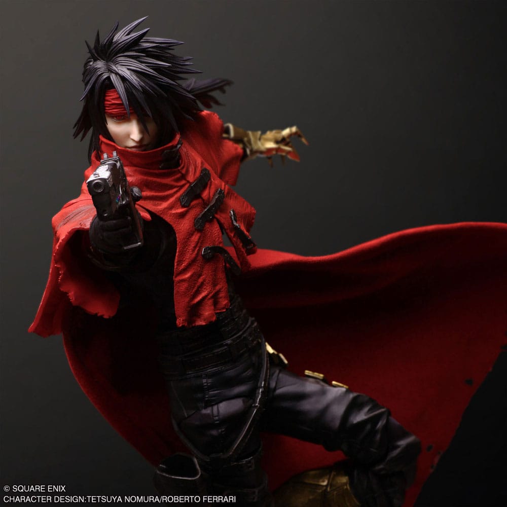 Final Fantasy VII Rebirth Play Arts Kai Action Figure Vincent Valentine 28 cm 4988601377706