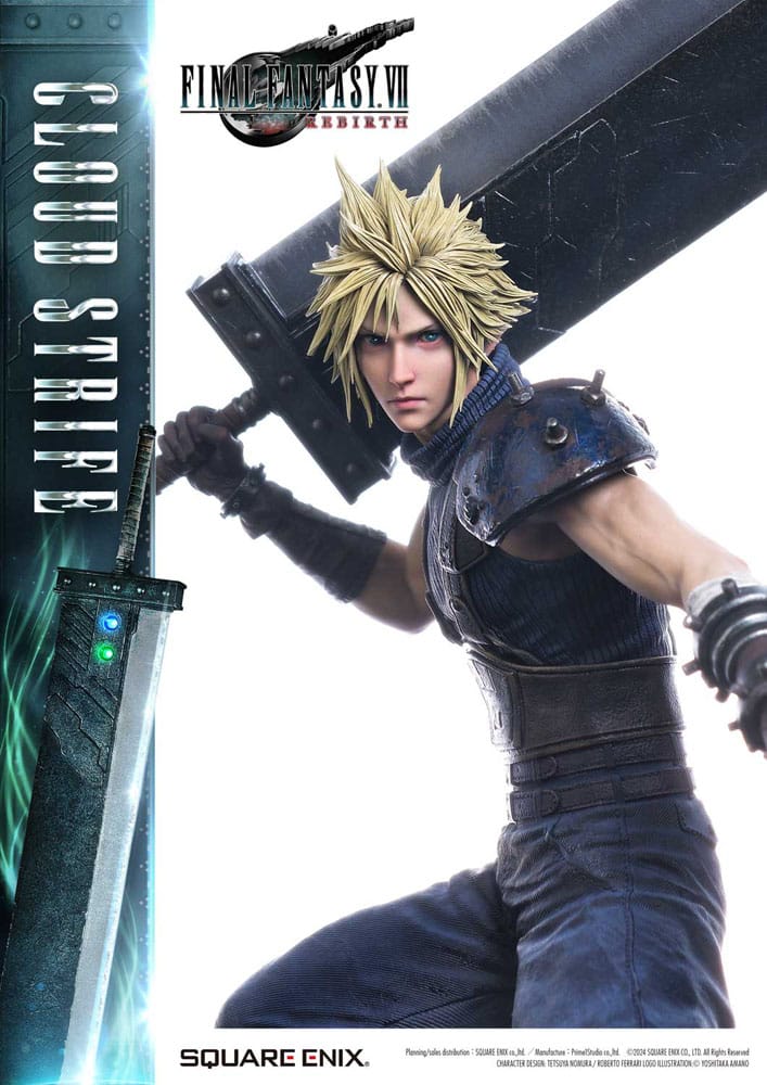 Final Fantasy VII Rebirth Statue 1/4 Cloud Strife 68 cm 4988601387903