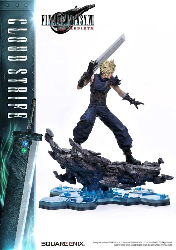 Final Fantasy VII Rebirth Statue 1/4 Cloud Strife 68 cm 4988601387903