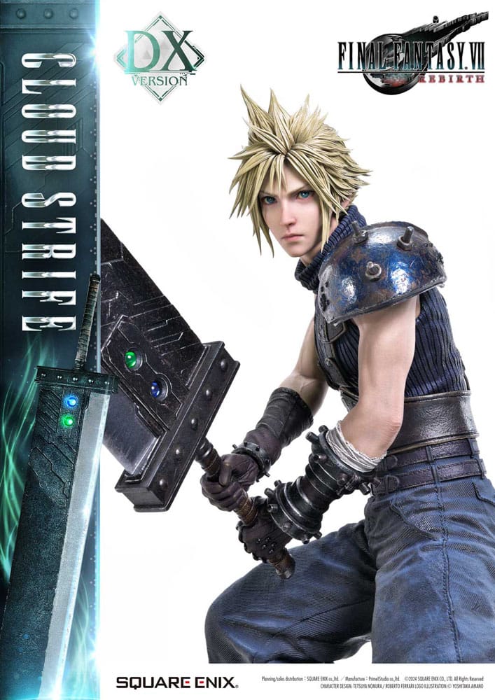 Final Fantasy VII Rebirth Statue 1/4 Cloud Strife Deluxe Ver. 68 cm 4988601387897