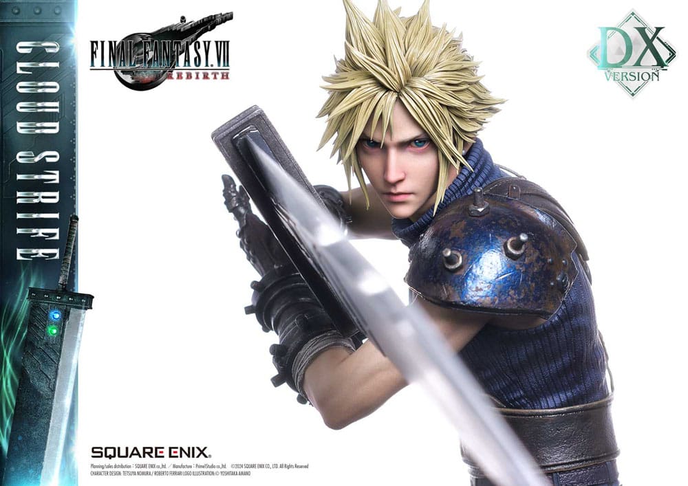 Final Fantasy VII Rebirth Statue 1/4 Cloud Strife Deluxe Ver. 68 cm 4988601387897