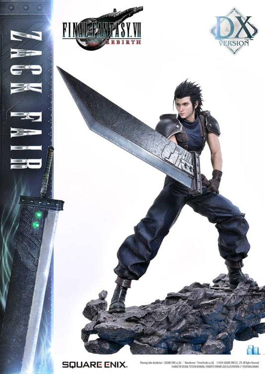 Final Fantasy VII Rebirth Statue 1/4 Zack Fair Deluxe Ver. 57 cm 4988601387934