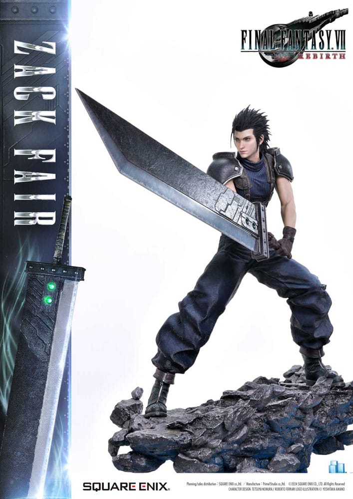 Final Fantasy VII Rebirth Statue 1/4 Zack Fair 57 cm 4988601387941