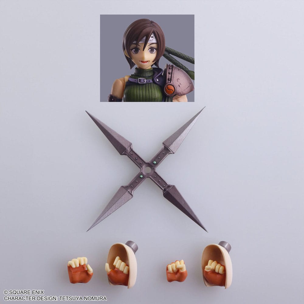 Final Fantasy VII Bring Arts Action Figure Yuffie Kisaragi 13 cm 4988601371926