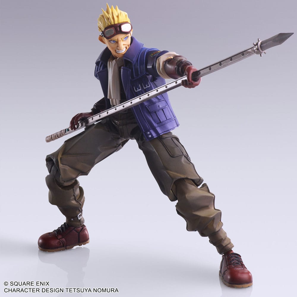 Final Fantasy VII Bring Arts Action Figure Cid Highwind 15 cm 4988601374736