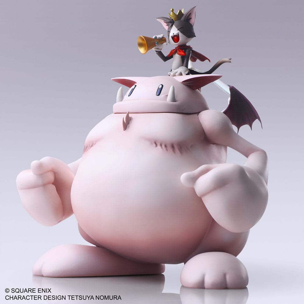 Final Fantasy VII Bring Arts Action Figure Set Cait Sith & Fat Moogle 4988601373234