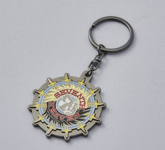 Final Fantasy VII Rebirth Metal-Keychain Seventh Heaven 4988601379540