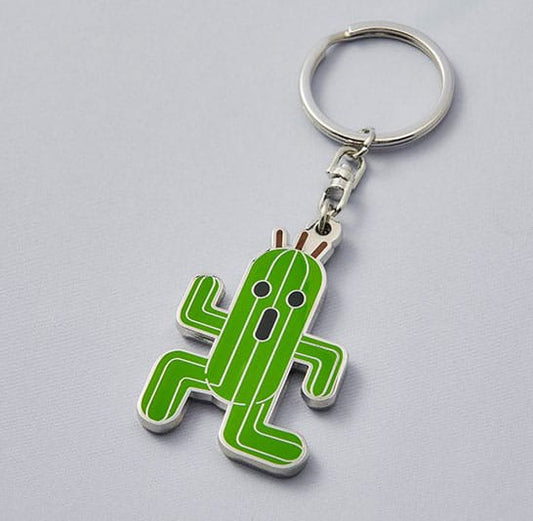 Final Fantasy Series Metal-Keychain Cactuar 4988601379571