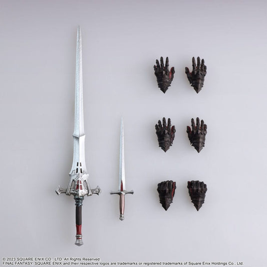 Final Fantasy XVI Bring Arts Action Figure Set Clive Rosfield & Torgal 4988601374439