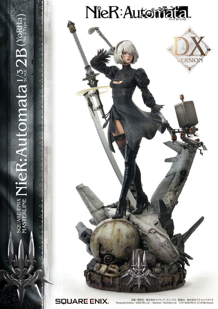 NieR Automata Statue 1/3 2B (YorHa No. 2 Type B) Deluxe Version 95 cm 4988601372343