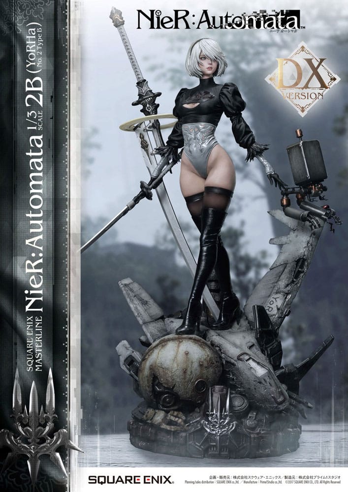 NieR Automata Statue 1/3 2B (YorHa No. 2 Type B) Deluxe Version 95 cm 4988601372343