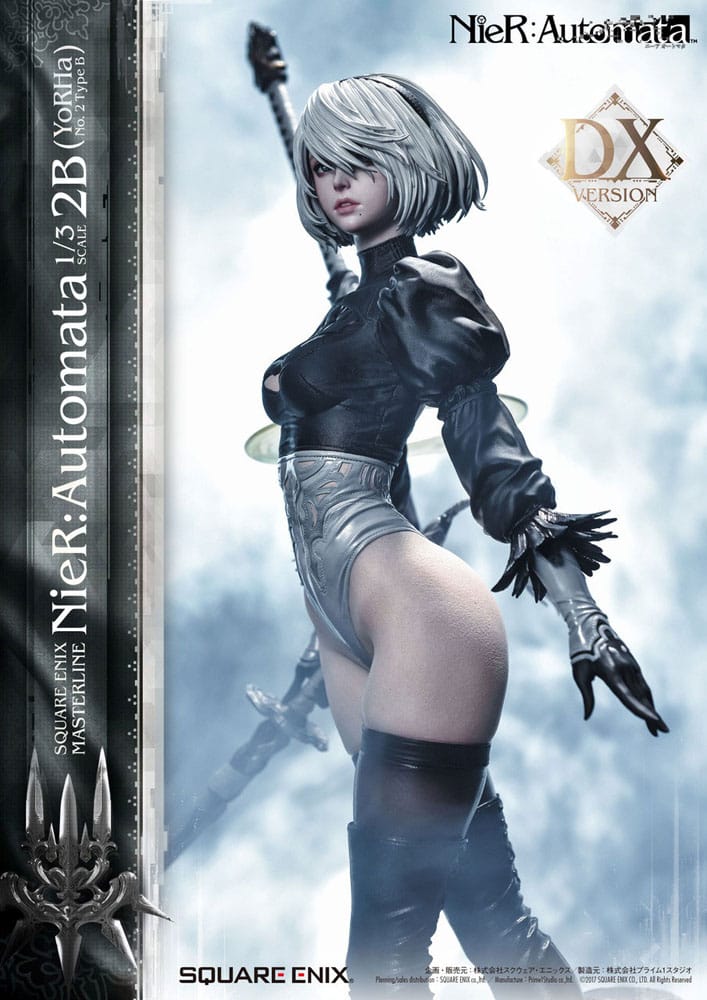 NieR Automata Statue 1/3 2B (YorHa No. 2 Type B) Deluxe Version 95 cm 4988601372343