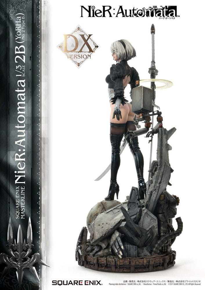 NieR Automata Statue 1/3 2B (YorHa No. 2 Type B) Deluxe Version 95 cm 4988601372343