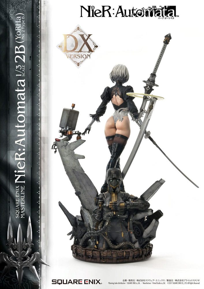 NieR Automata Statue 1/3 2B (YorHa No. 2 Type B) Deluxe Version 95 cm 4988601372343