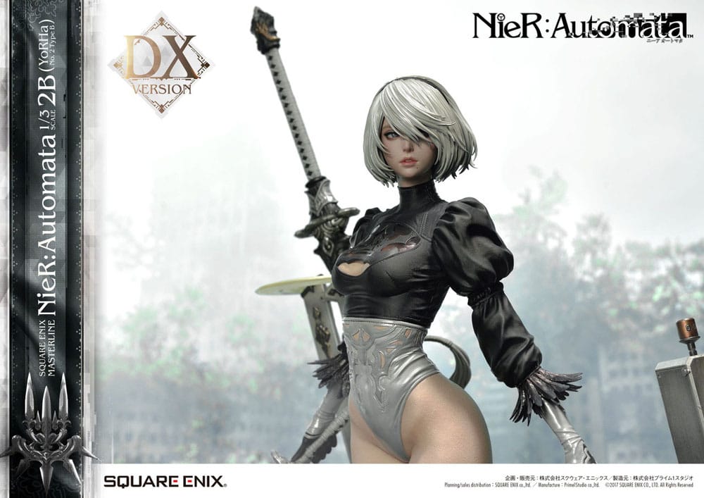 NieR Automata Statue 1/3 2B (YorHa No. 2 Type B) Deluxe Version 95 cm 4988601372343