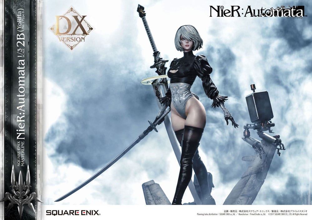 NieR Automata Statue 1/3 2B (YorHa No. 2 Type B) Deluxe Version 95 cm 4988601372343