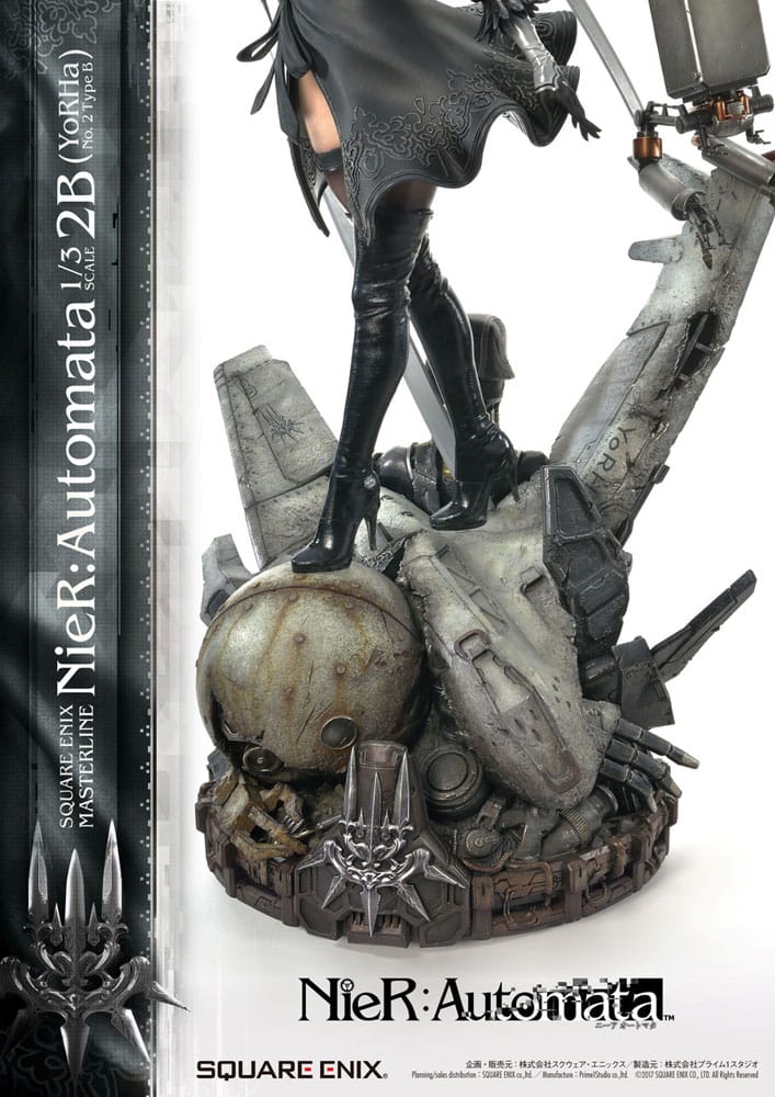 NieR Automata Statue 1/3 2B (YorHa No. 2 Type B) 95 cm 4988601372312