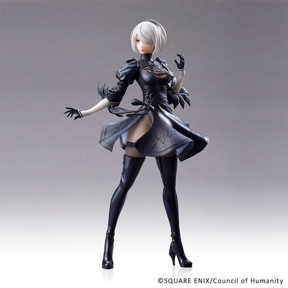 NieR:Automata PVC Statue 2B (YoRHa No.2 Type B) Ver. 1.1a Goggles Ver. 30 cm 4988601372725