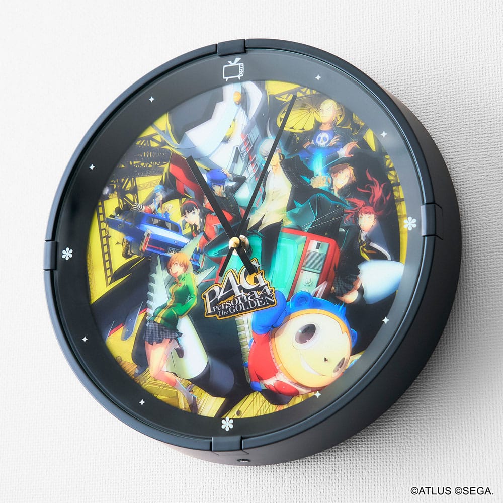 Persona 4 Golden Melody Wall Clock with Sound 4988601372947