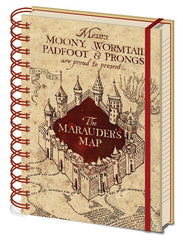 Harry Potter Notebook A5 Marauders Map 5051265723253