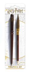 Harry Potter 2-Piece Stationery Set Wand & Broom 5051265725400