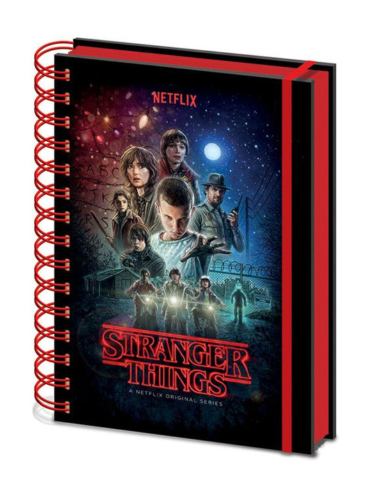 Stranger Things Wiro Notebook A5 One Sheet 5051265727763