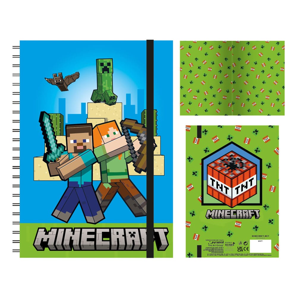 Minecraft Wiro Notebook A5 5407009691201