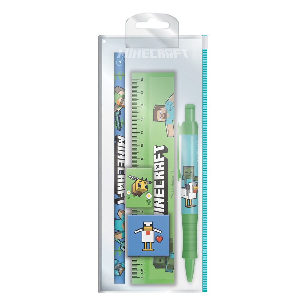 Minecraft 5-Piece Stationery Set 5407009691287