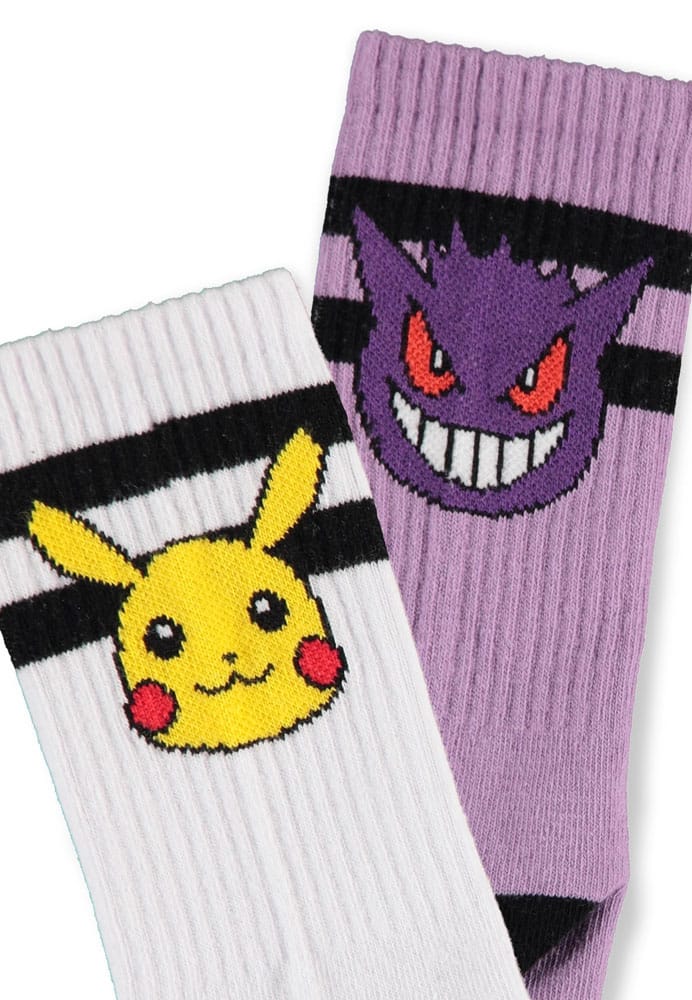 Pokemon Socks 2-Pack Women Heads 39-42 8718526175936