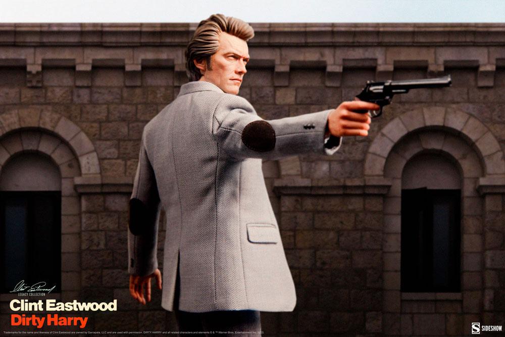 Dirty Harry Clint Eastwood Legacy Collection Action Figure 1/6 Harry Callahan 30 cm 0747720251373