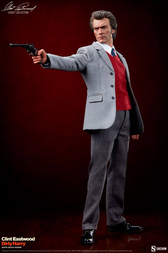 Dirty Harry Clint Eastwood Legacy Collection Action Figure 1/6 Harry Callahan 30 cm 0747720251373