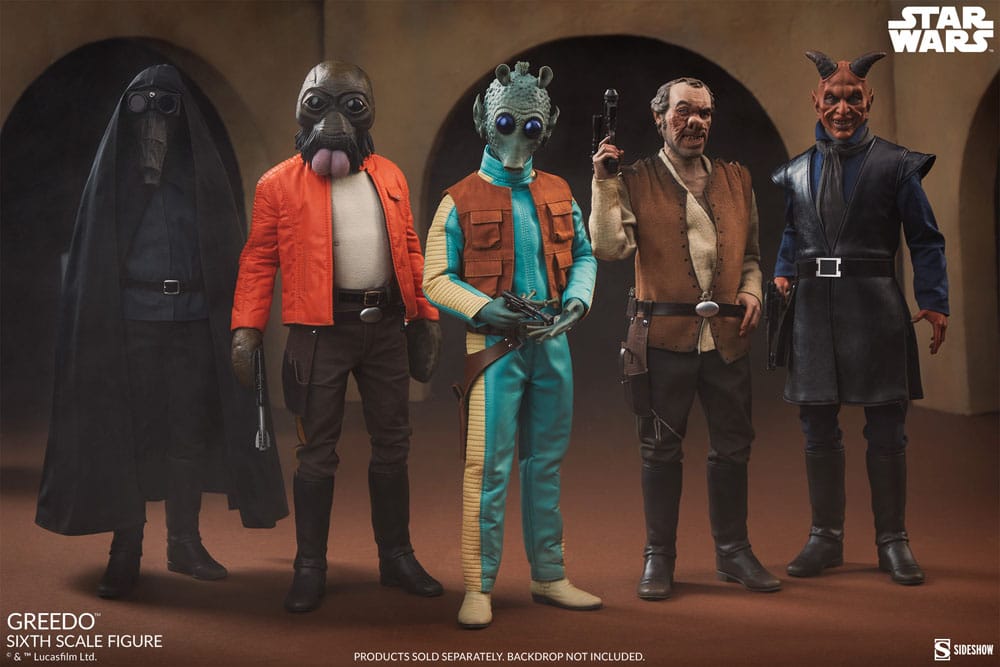 Star Wars Scum & Villainy Action Figure 1/6 Greedo 30 cm 0747720265400