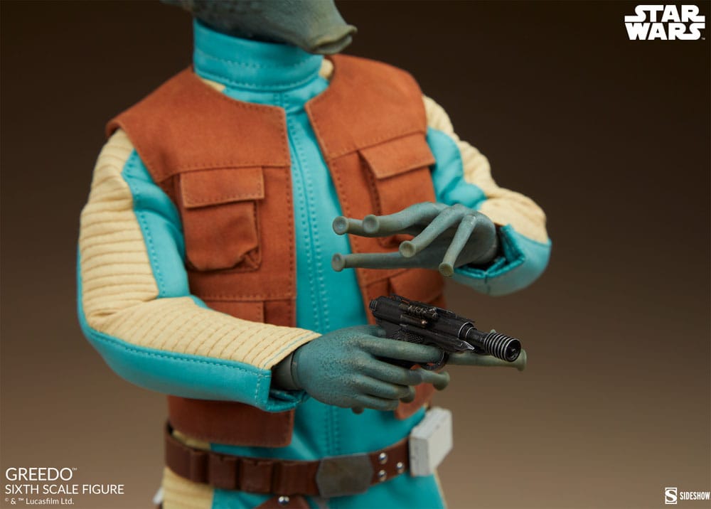 Star Wars Scum & Villainy Action Figure 1/6 Greedo 30 cm 0747720265400