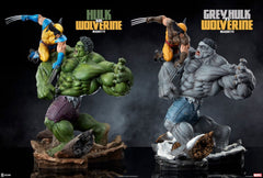 Marvel Statue Grey Hulk vs Wolverine 58 cm 0747720240292